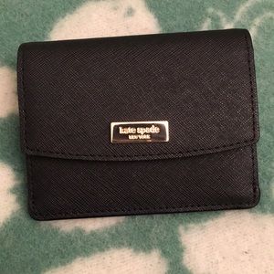 NWT Kate Spade Black Saffiano Leather Wallet